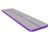 Unbelievable quality air tumble track gray surface purple side big gymnastics mats