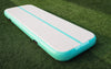 Beautiful Mint Green Air Tumble Track Gymnastics Mat