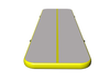 Beautiful air floor gymnastics gray surface yellow side tumble track for home