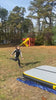 New Design Black Spark Inflatable Air Tumble Track