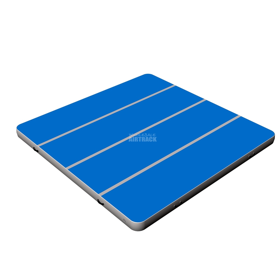 Top Blue Surface Colorful Side Air Gymnastics Mats – WholesaleAirtrack